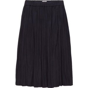 Aritizia | Wilfred | black pleated skirt with elastic waist | soft circle skirt